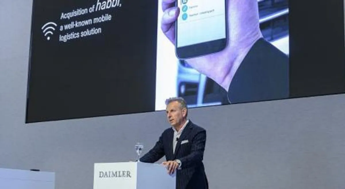 Stefan Buchner, Leiter Mercedes-Benz Lkw. Bild: Daimler