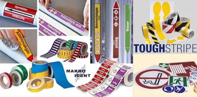 Hohe Arbeitssicherheit mit Sicherheitskennzeichnungen Bild: Hohe Arbeitssicherheit mit Sicherheitskennzeichnungen