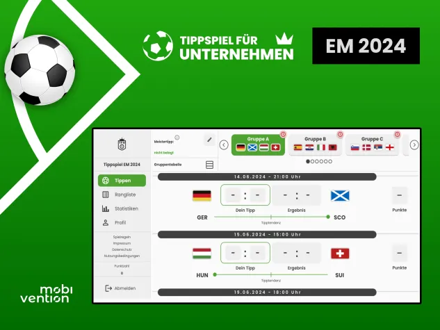 Bild: EM Tippspiel 2024 für Agenturen & Unternehmen