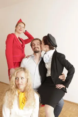 Bild: Werkstatt-Theater München präsentiert in Berg am Laim erstmals das Lustspiel „Boeing, Boeing“