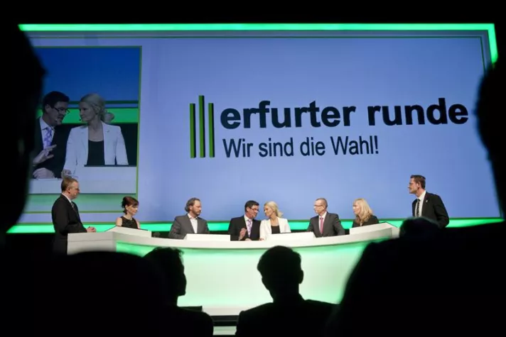 Bild: Wolff trifft Jaeger führt mobilcom-debitel zum Wahlsieg