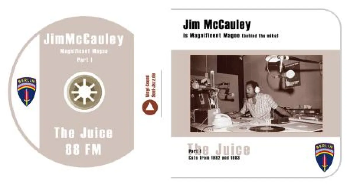 The Juice on 88 FM, Jim McCauley as Magnificent Magoo behind the mike