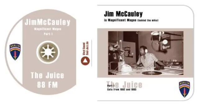 Bild: The Juice on 88 FM, Jim McCauley as Magnificent Magoo behind the mike