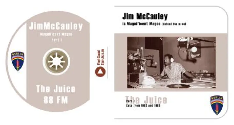 Bild: The Juice on 88 FM, Jim McCauley as Magnificent Magoo behind the mike