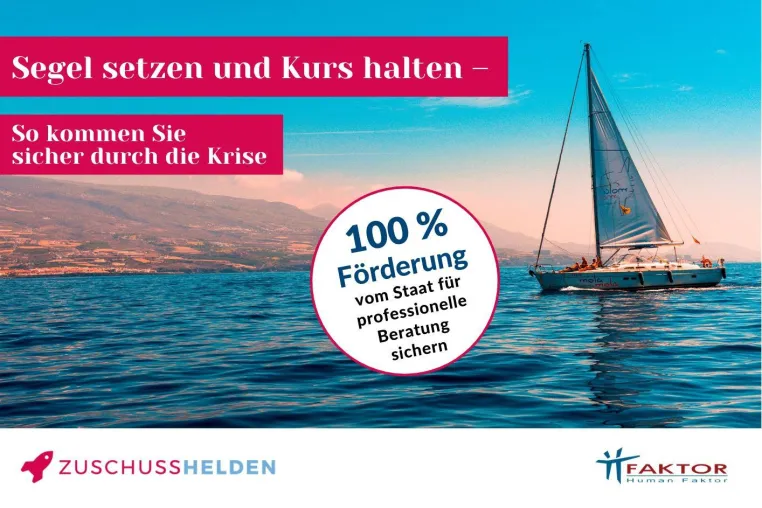 Bild: Zuschusshelden - In 4 Schritten aus der Krise - Ein Projektbeispiel