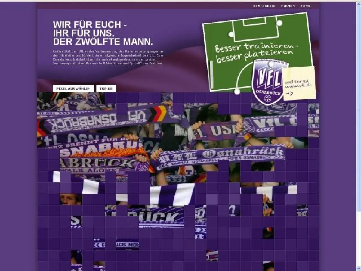 Stück für Stück ein Teil von Osnabrück: So unterstützen die Fans ?ihren? VfL. Nicht nur der Verein profitiert davon ? denn die teilnehmenden Fans können wertvolle Preise gewinnen.