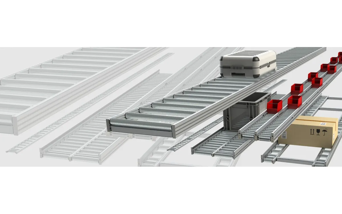 Rollenbahnen Montech (© Montech AG)