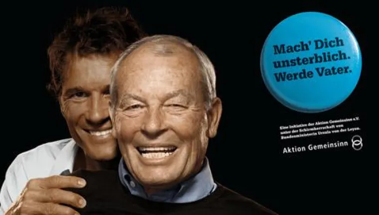 Bild: Bundesfamilienministerin Schröder wird Schirmherrin der "Väterkampagne"