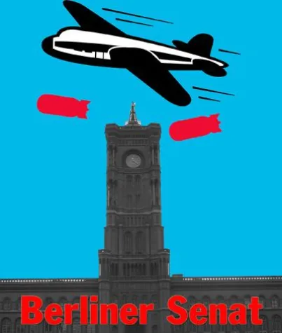 Fliegerbombe auf dem Flughafen Tegel. Bild: Fliegerbombe auf dem Flughafen Tegel.