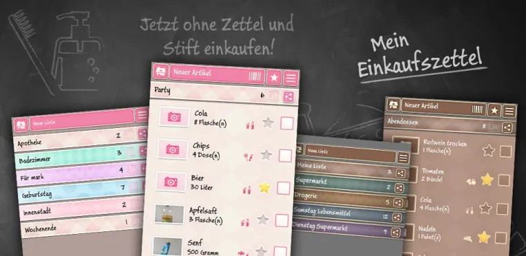 Bild: mobivention veröffentlicht „Mein Einkaufszettel“ App