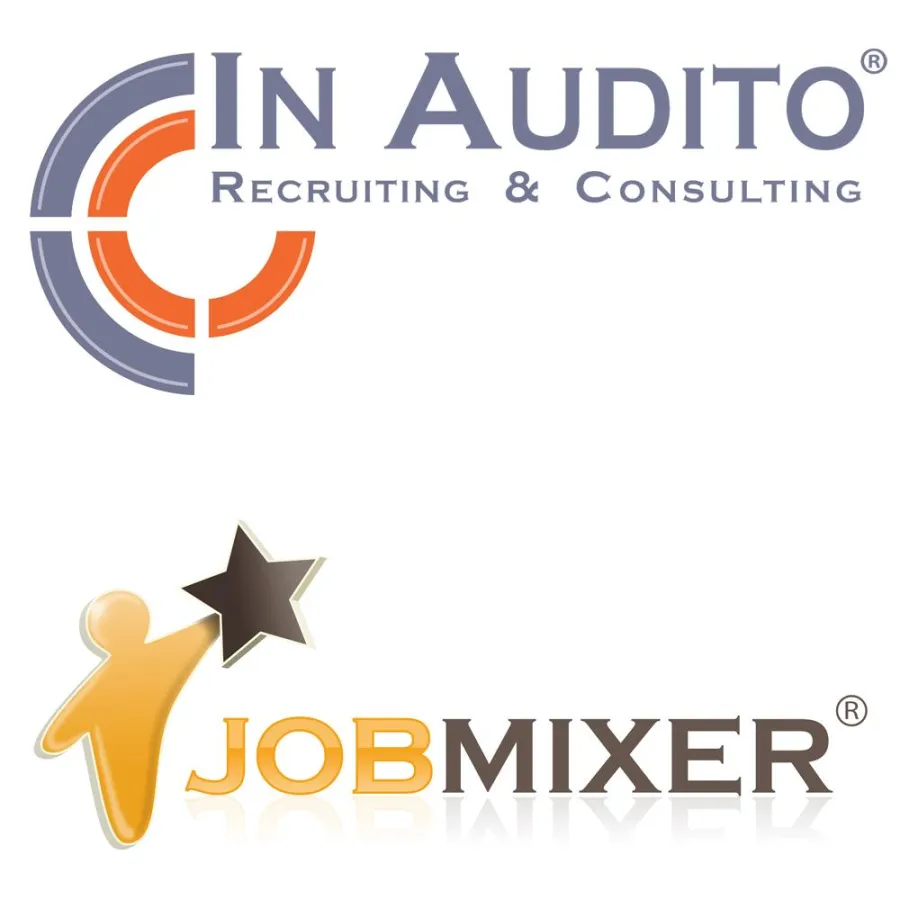 Logos IN AUDITO GmbH und JOBMIXER.com