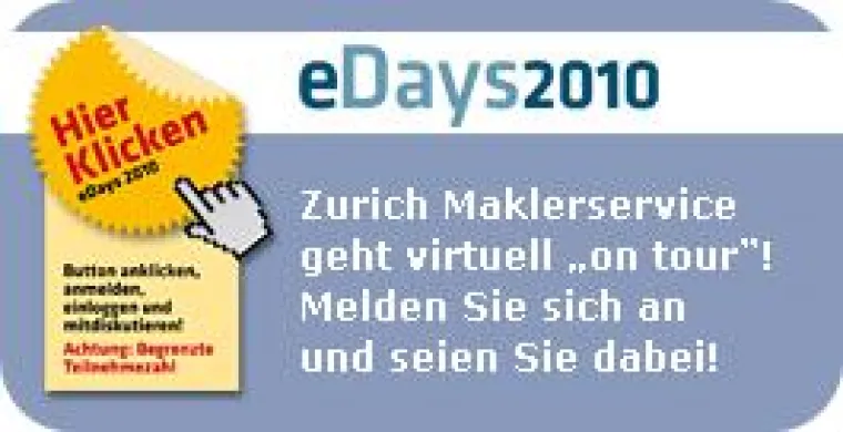 Bild: eDays 2010: Erste Online-Messe für Versicherungsvermittler