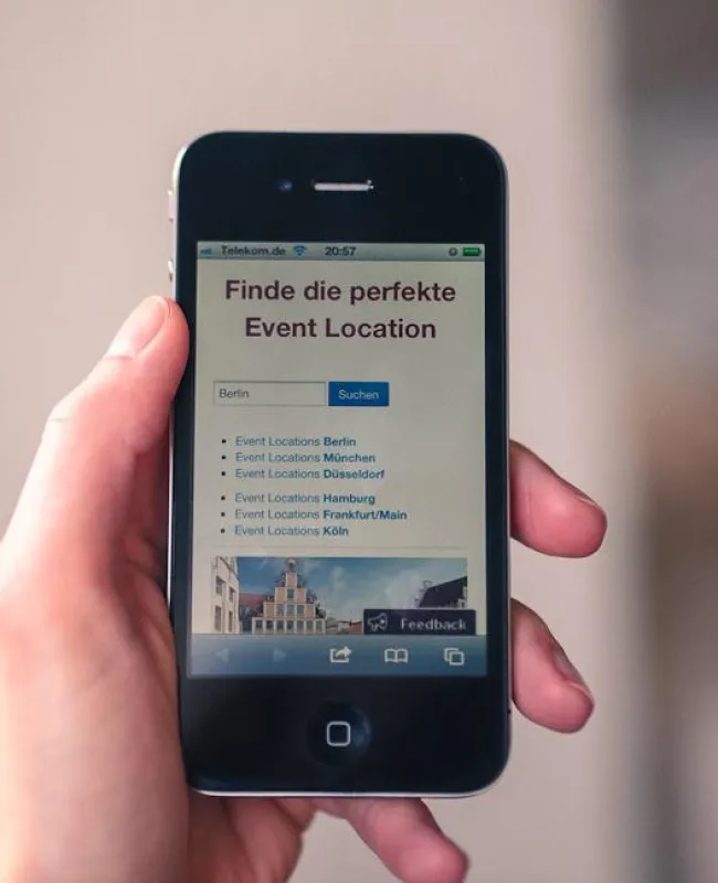 eventsofa Mobile Version