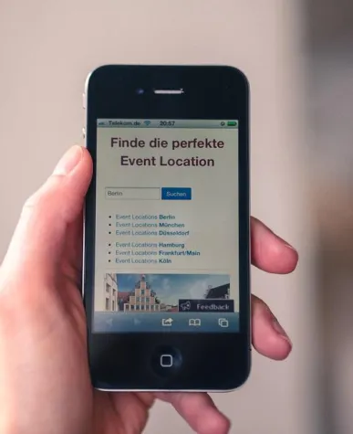 Bild: eventsofa launcht Mobile Version: Veranstalter finden Event Locations jetzt noch bequemer