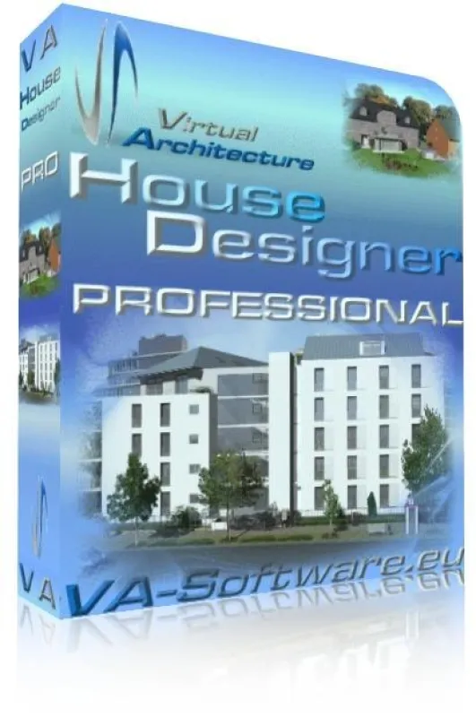 Packshot VA HouseDesigner Professional in englischer Sprache