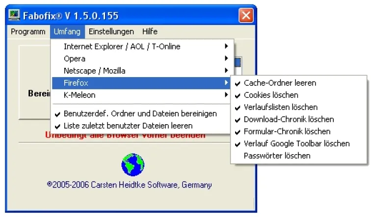 Bild: Fabofix 1.5: Surfspuren geschickt verwischen