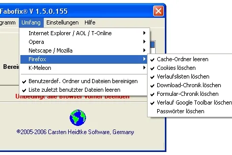 Bild: Fabofix 1.5: Surfspuren geschickt verwischen