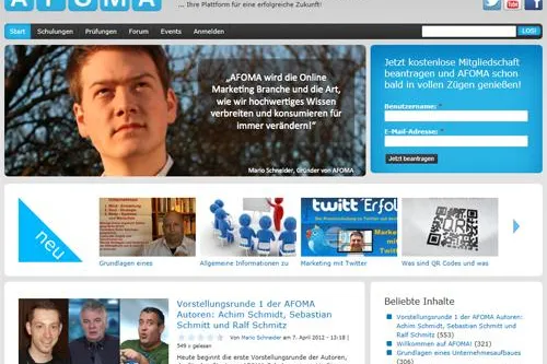 AFOMA - Die Akademie für Online Marketing könnte das Internetmarketing revolutionieren Bild: AFOMA - Die Akademie für Online Marketing könnte das Internetmarketing revolutionieren