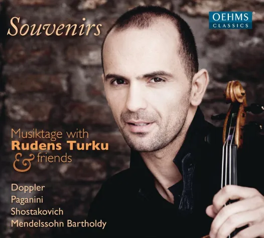 Bild: CD-Neuveröffentlichung am 14.08.2015 bei OehmsClassics: Rudens Turku and friends: Souvenirs