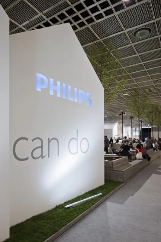 D'art Design erstmalig für Philips Consumer Luminaires auf der Light+Building. Foto: Tobias Wille