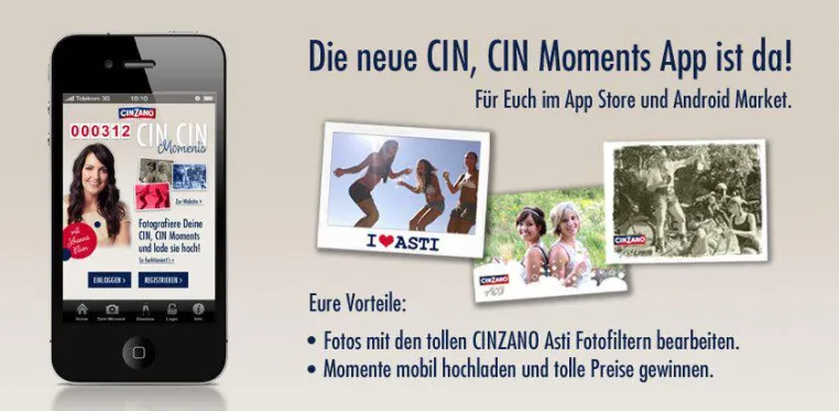 Bild: CINZANO Asti präsentiert erste Mobile App für Beste-Freundinnen-Momente