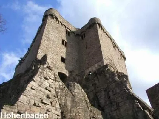 Bild: Burg Hohenbaden bei Baden-Baden