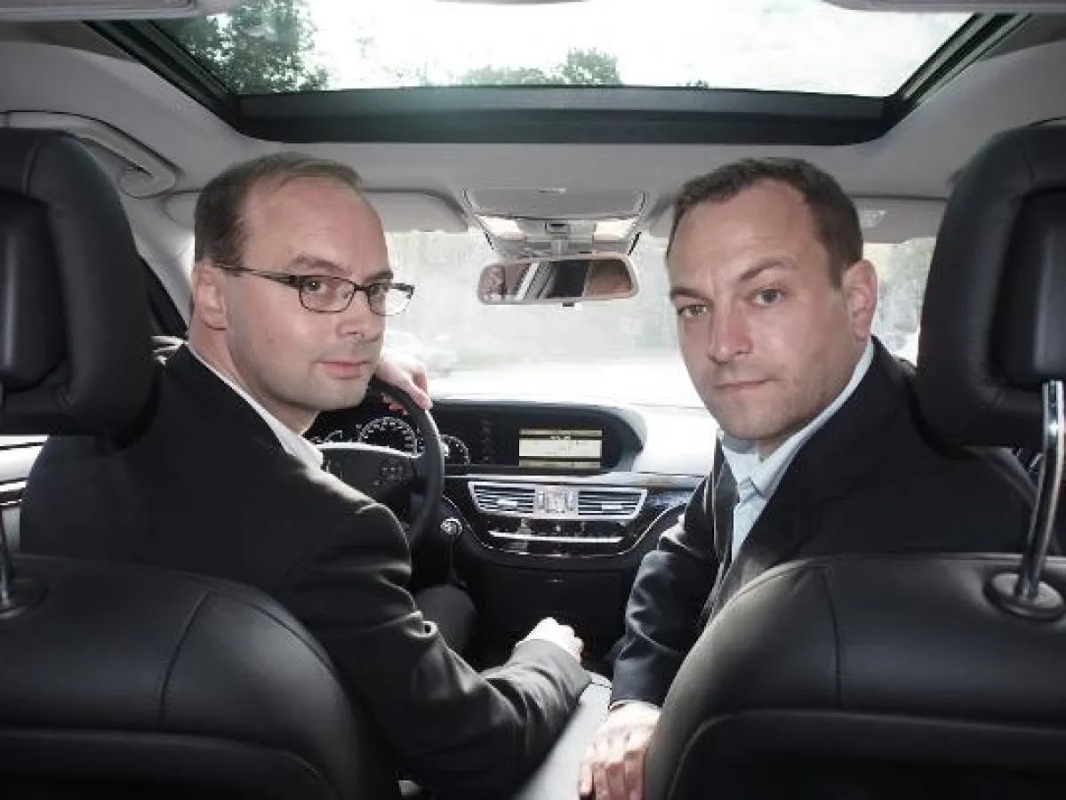 BlackLane Gründer Dr. Jens Wohltorf und Frank Steuer