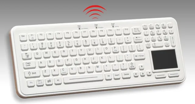 Bild: Wasserdichte Tastatur nun auch drahtlos verfügbar