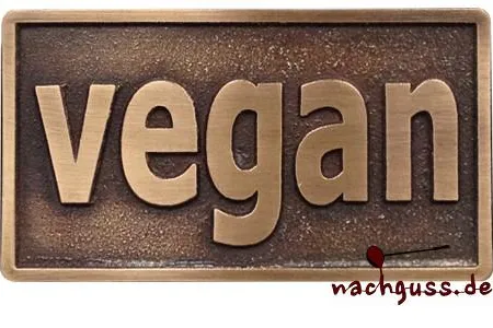 Bild: Exklusive Gürtelschnalle „vegan“