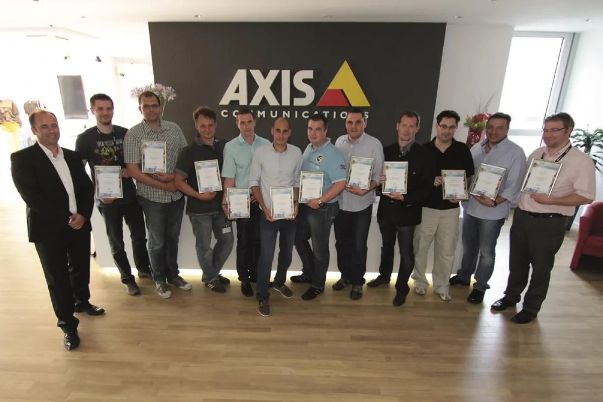 Axis Communications,  Axis Certified Professional Partner, VTIS GmbH, IP-Videoüberwachung, Scheer