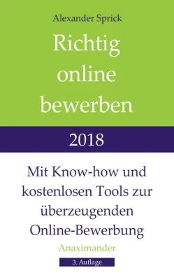 Bild: "Richtig online bewerben 2018" erschienen