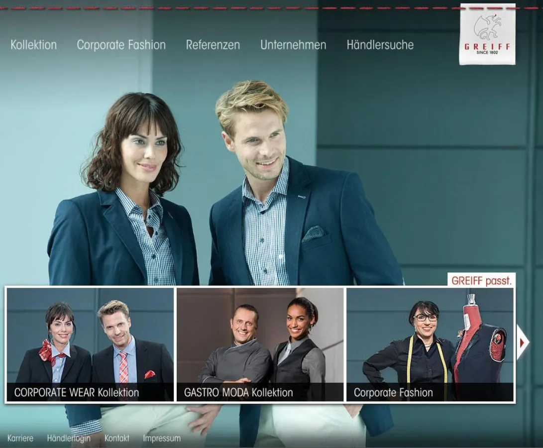 GREIFF Mode erstrahlt im neuen Design