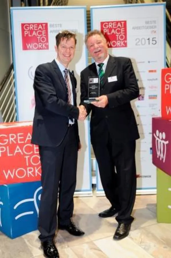 Preisverleihung auf der CeBIT