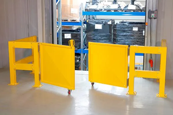 Bild: Durchgangs-Lösungen für Sicherheitsgeländer aus Stahl