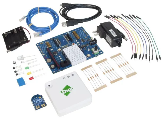 Bild: Atlantik Elektronik präsentiert Digi´s XBee ZigBee Kit für das Cloud Computing