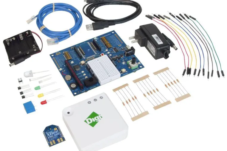 Bild: Atlantik Elektronik präsentiert Digi´s XBee ZigBee Kit für das Cloud Computing