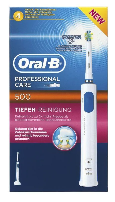 Oral-B Professional Care 500 Tiefen-Reinigung.