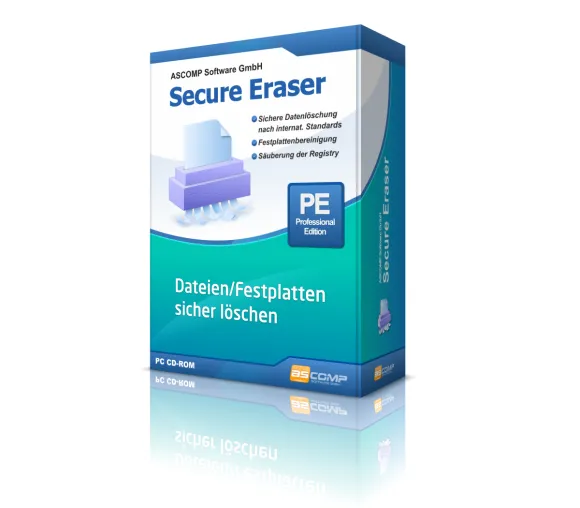 Bild: Private und sensible Daten sicher und endgültig vernichten - ASCOMP veröffentlicht Secure Eraser 5.3