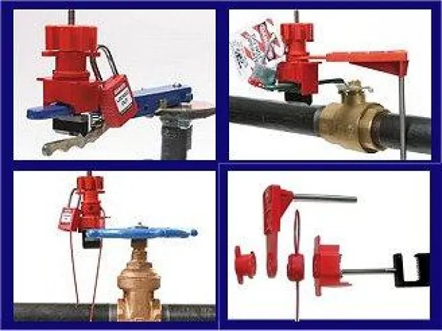 Bild: LOCKOUT Verriegelung: Universal-Ventilabsperrungen für verschiedene Anwendungen