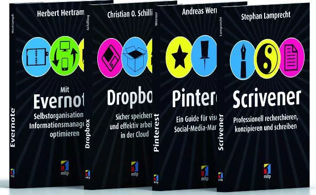 Neue Buchreihe bei mitp: Die kleinen Schwarzen - Web.Trend.Buch. Bild: Neue Buchreihe bei mitp: Die kleinen Schwarzen - Web.Trend.Buch.