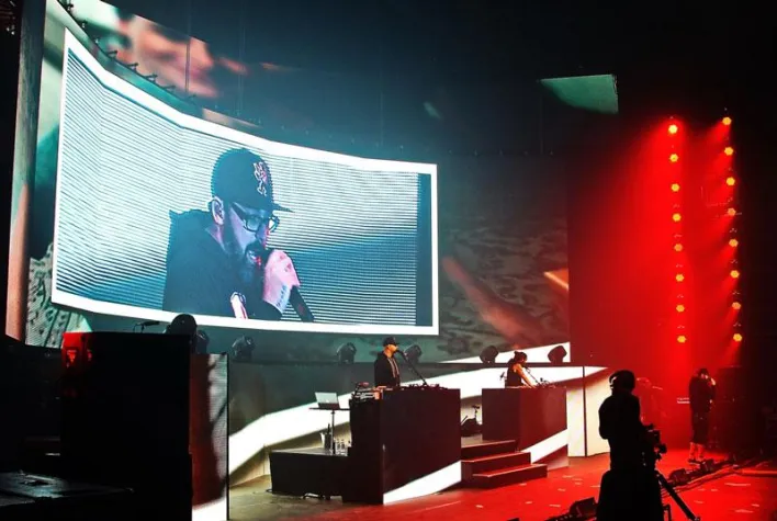 Bild: SIDO Liebe Live Tour 2015 mit PRG XL Video