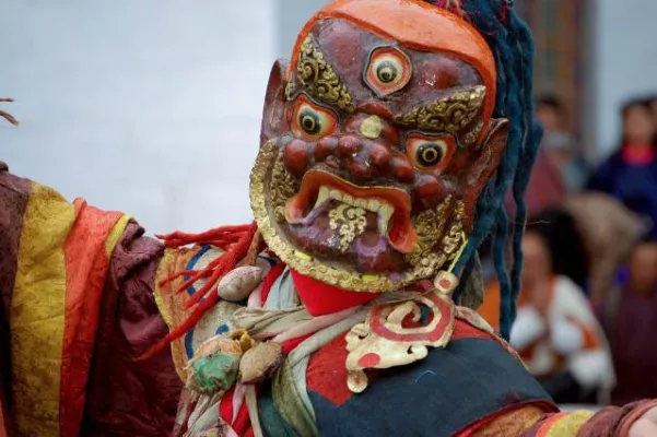 Bild: Festival-Frühling im Land des Donnerdrachens: Mit Tour Vital das Paro Tsechu Fest in Bhutan erleben