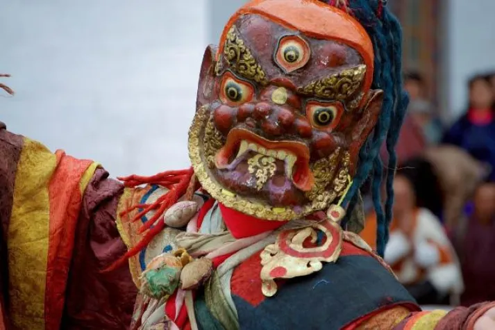 Bild: Festival-Frühling im Land des Donnerdrachens: Mit Tour Vital das Paro Tsechu Fest in Bhutan erleben