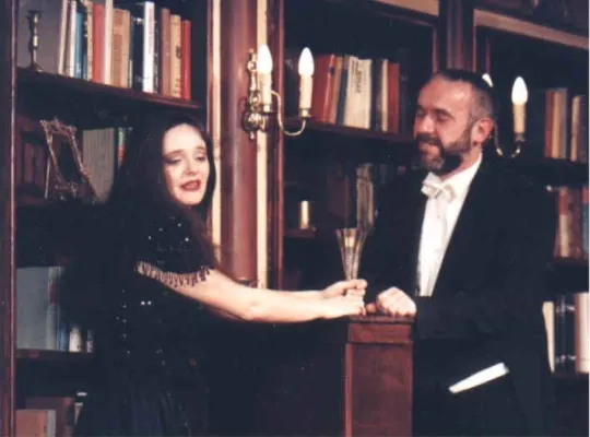 Klassik im Restaurant Tucher am 03.04.08 / 20 Uhr - "Voilà, un homme" Mit Katharina Richter und Rudolf Gäbler Bild: Klassik im Restaurant Tucher am 03.04.08 / 20 Uhr - "Voilà, un homme" Mit Katharina Richter und Rudolf Gäbler