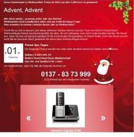 Bild: Der Adventskalender 2010 von Mobil in Deutschland e.V.