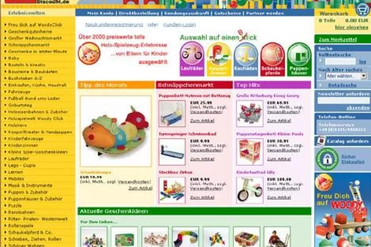 Bild: Holzspielzeug Discount - Kinderträume werden online wahr