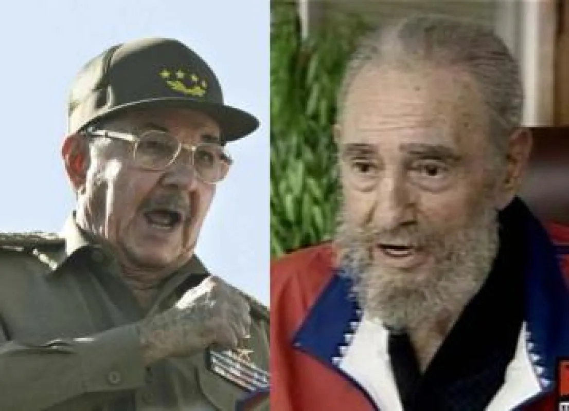 Gebrüder Raul und Fidel Castro. Die Wahlgewinner am 20.01.2008 stehen schon fest.