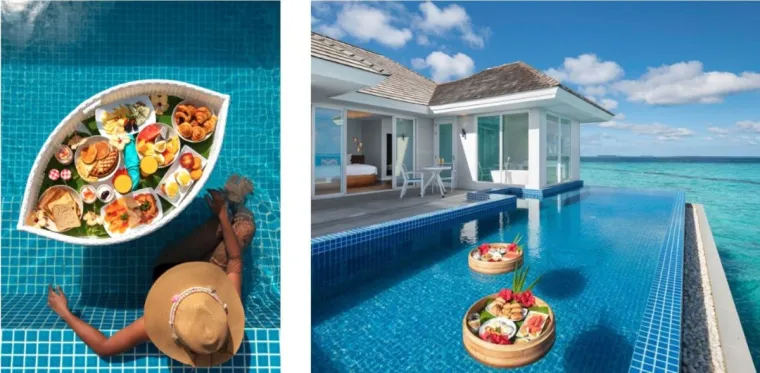 Kandima Maldives: "Frühstück in Sichtweite!" Bild: Kandima Maldives: "Frühstück in Sichtweite!"
