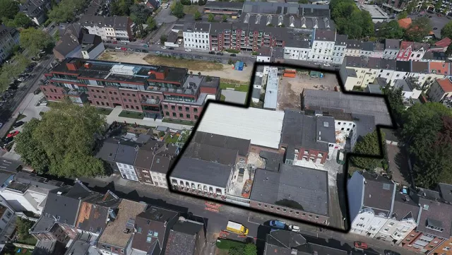 Bild: Abrissarbeiten für das Neuhof-Quartier in Mönchengladbach