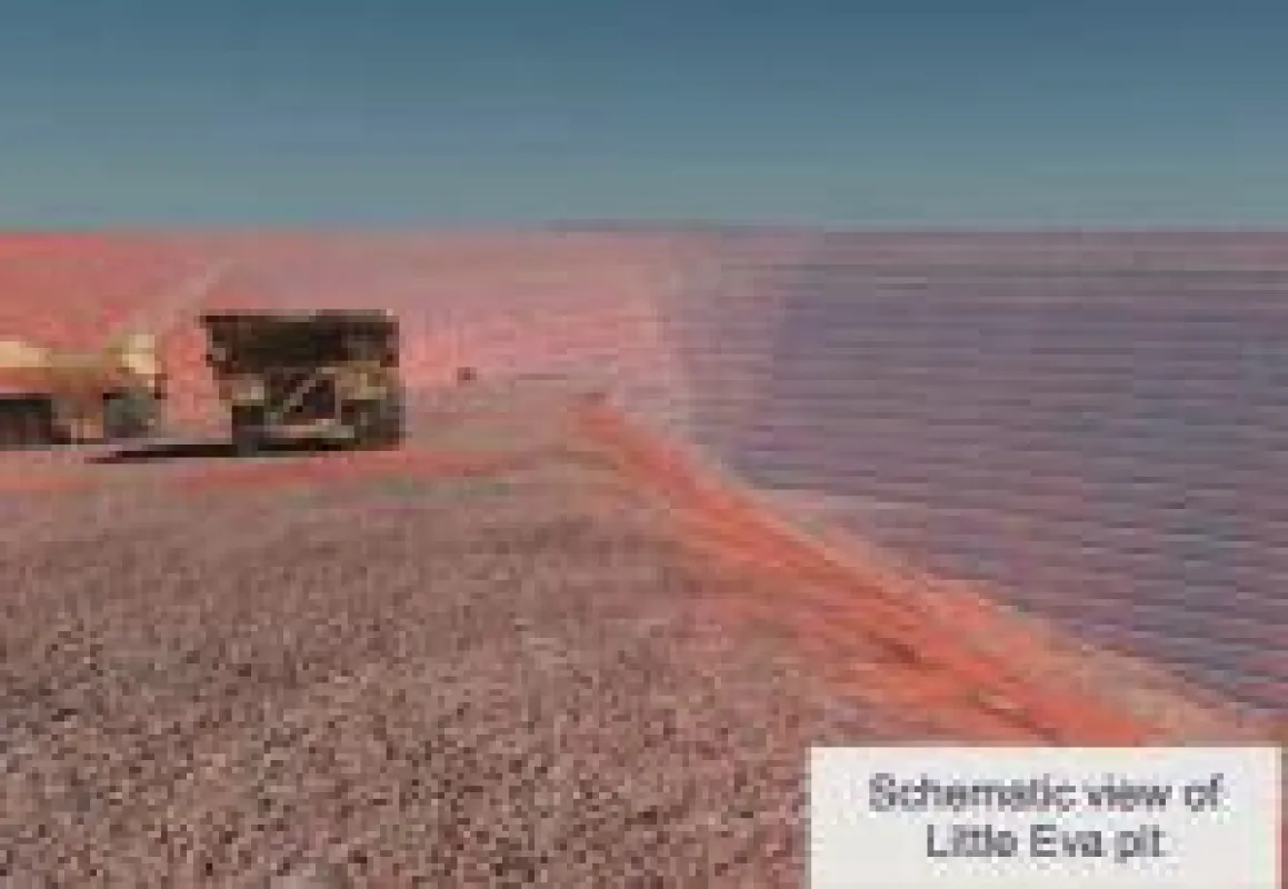 Schematic View Little Eva Pit